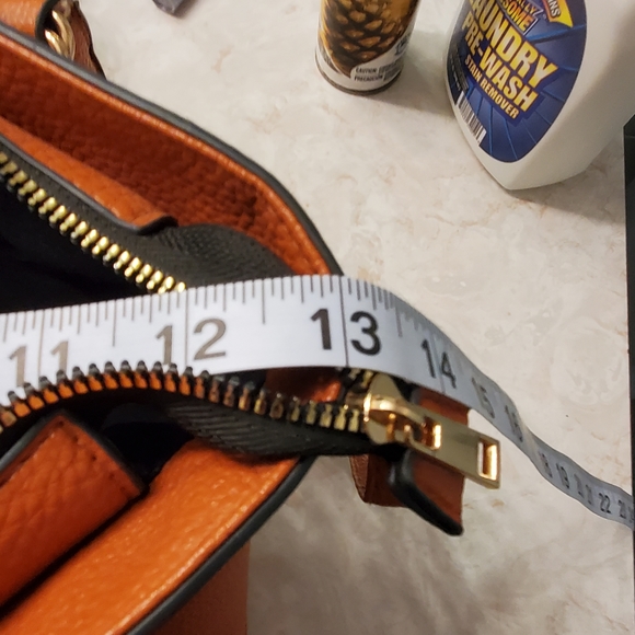 Brown Handbag with Shoulder Strap - Picture 9 of 10